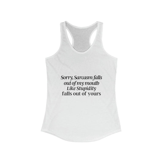 Racerback tank