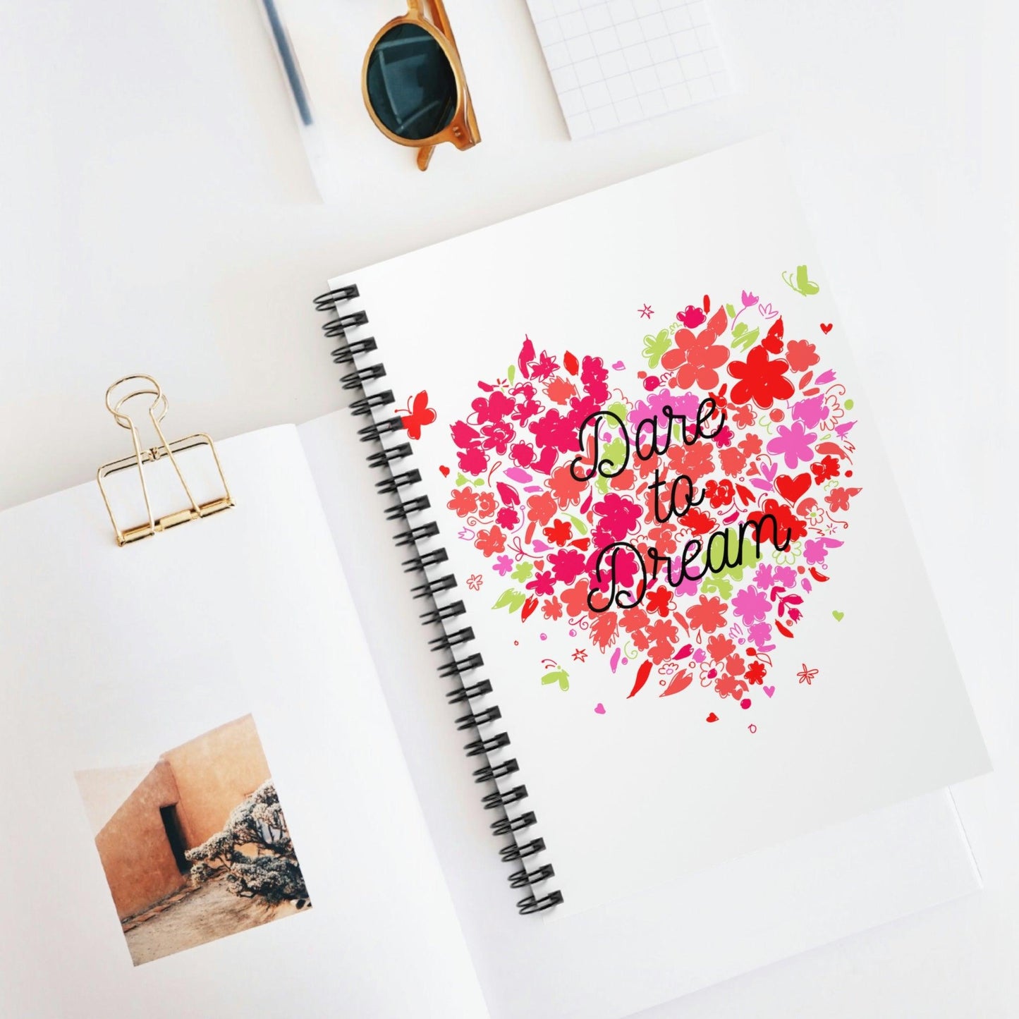 Dreamer's Delight Spiral Notebook - Ruled Line