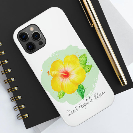 "Yellow Hibiscus" Tough Phone Cases, Case-Mate - 1012Expressions