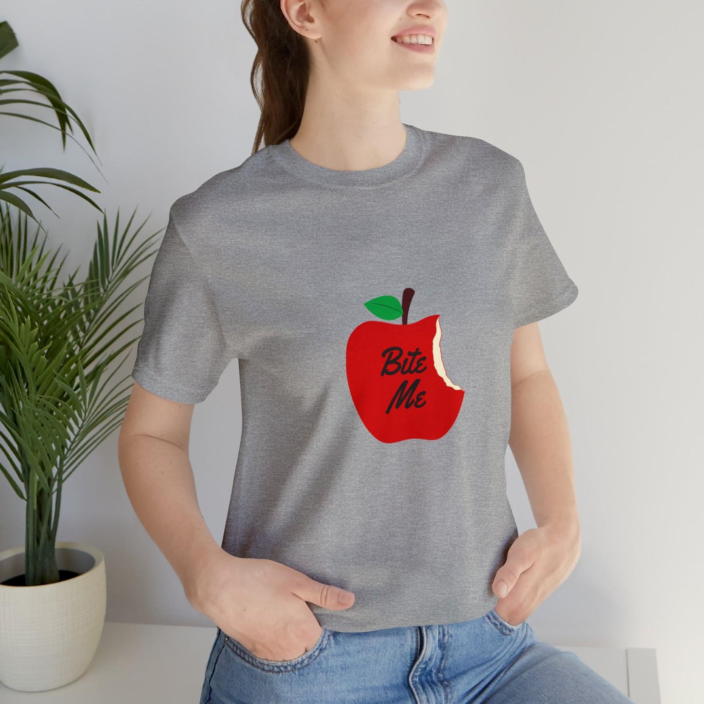 grey t-shirt