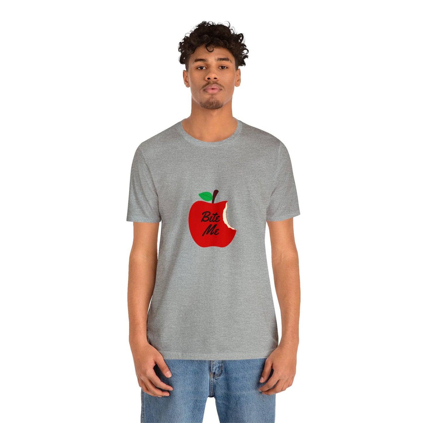 grey t-shirt