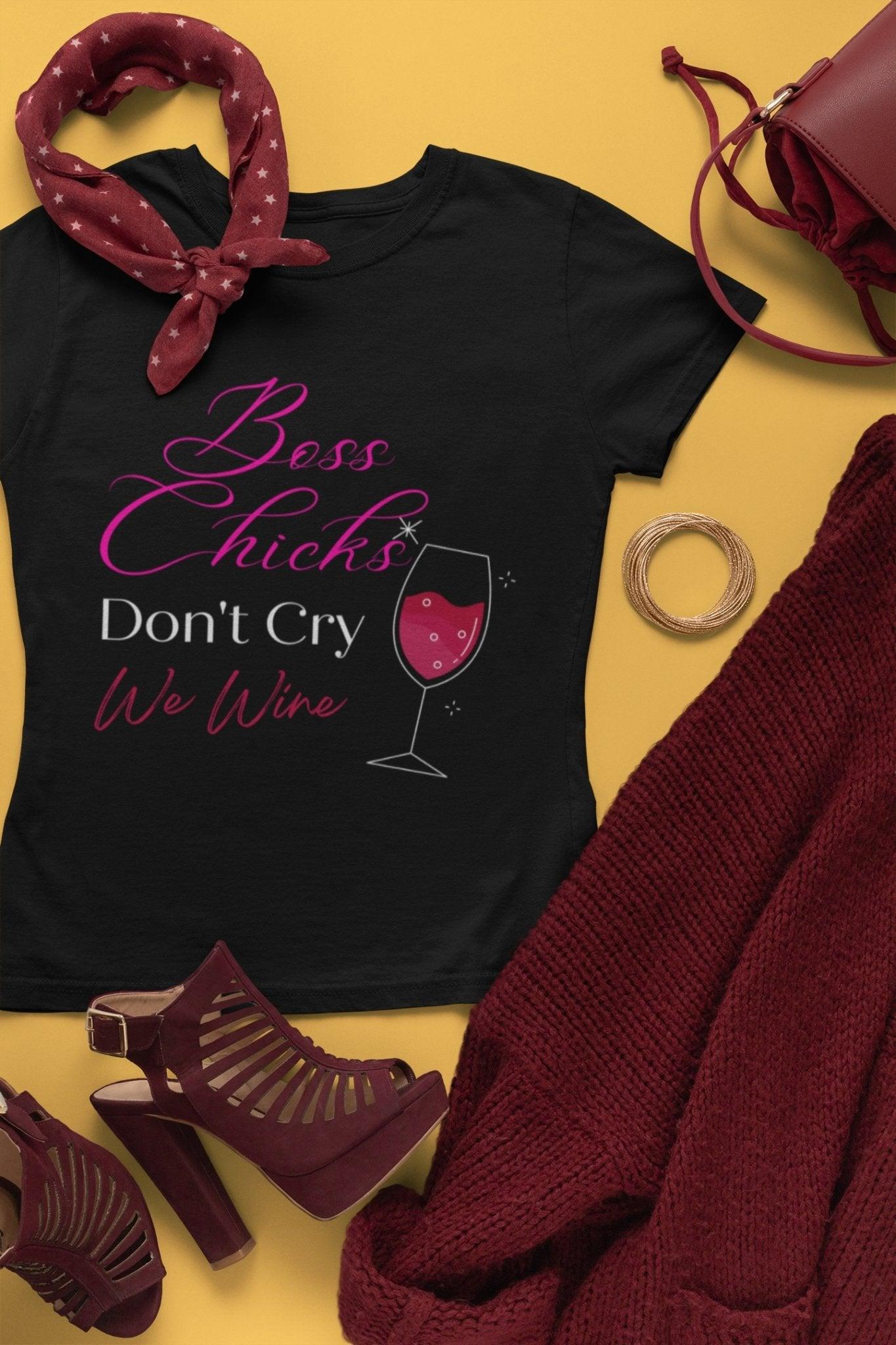 Boss Lady T-Shirt: Unleash Your Inner Boss Chick with this Sarcastic and Funny Women's Tee