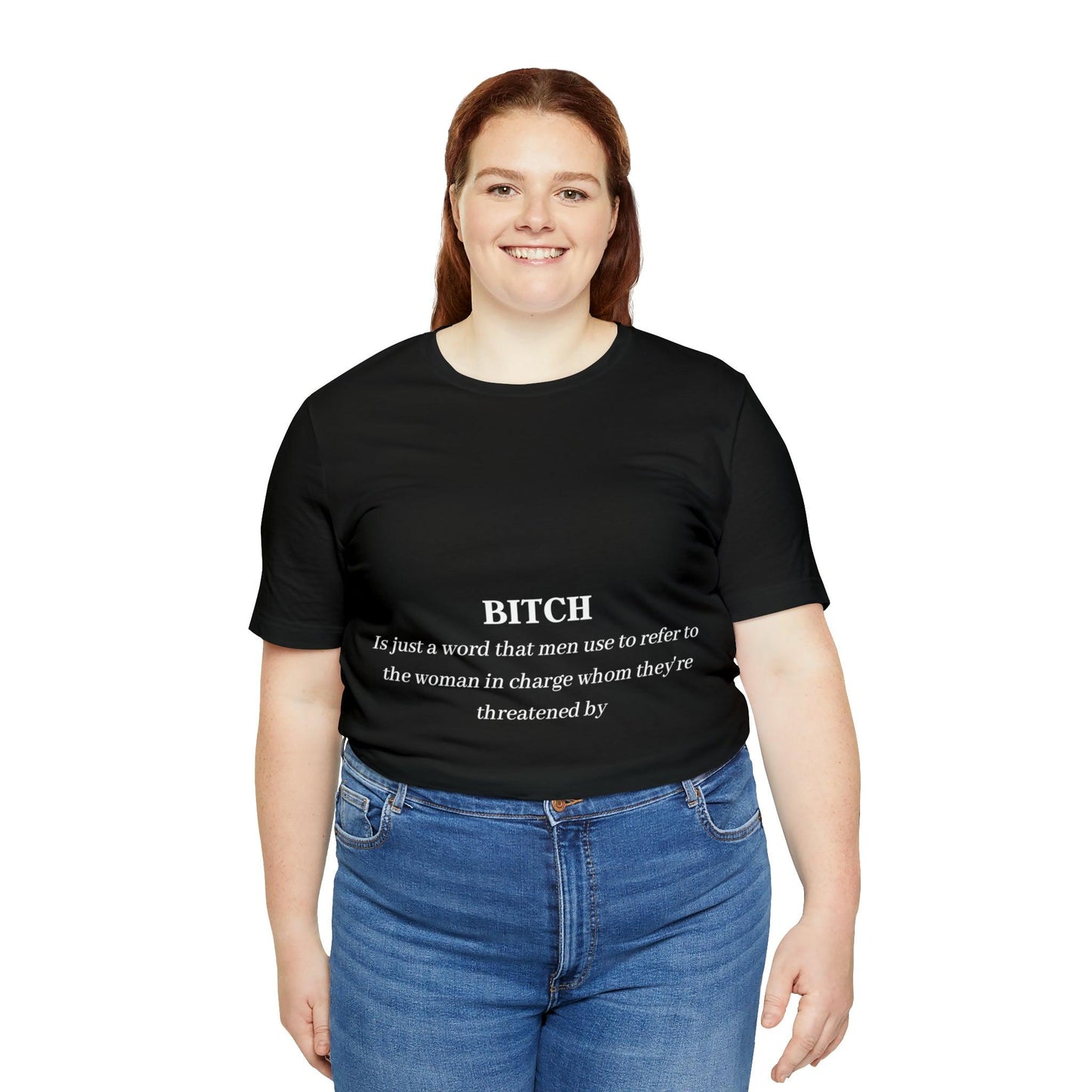 text on tshirt