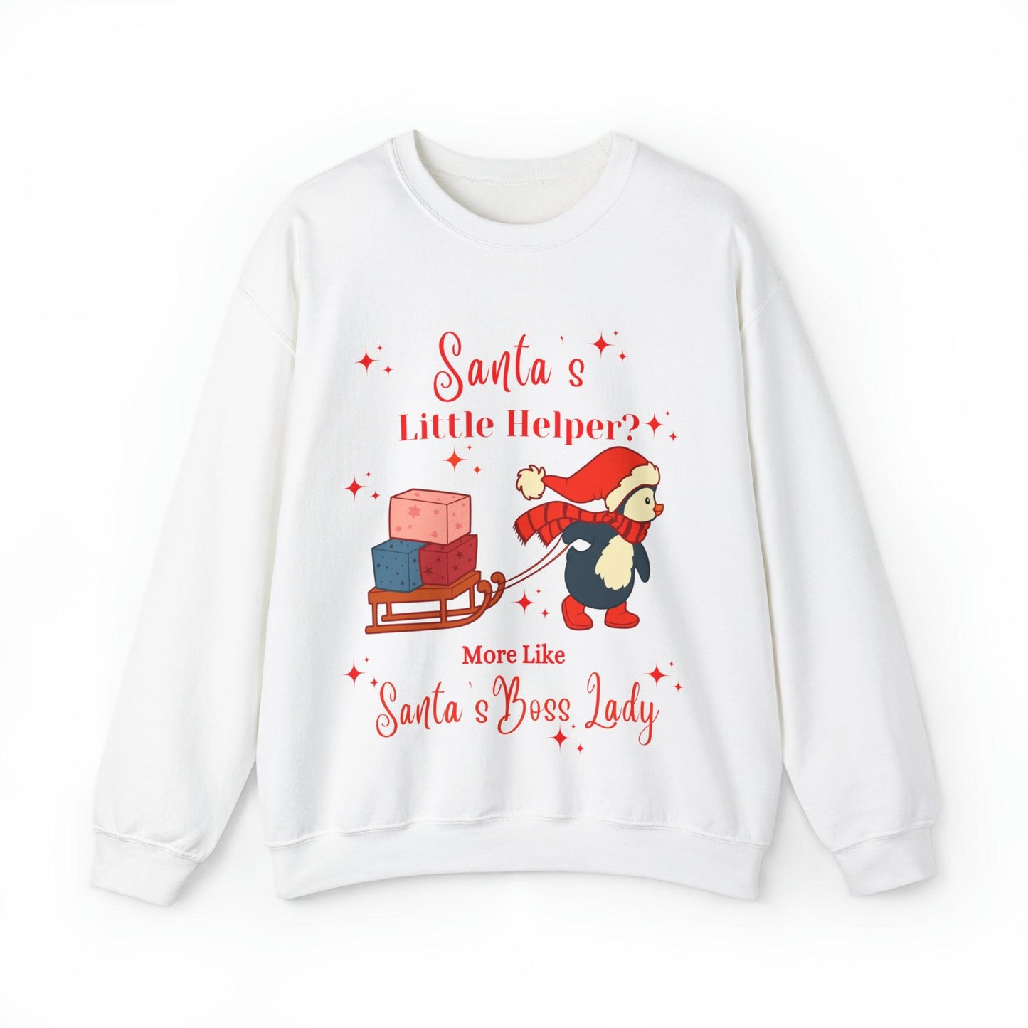 Santa's Little Helper - Unisex Heavy Blend™ Crewneck Sweatshirt - 1012Expressions