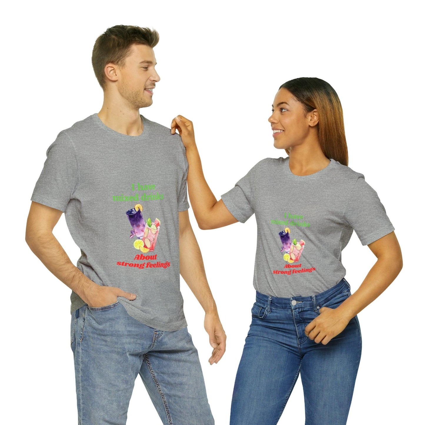 text on tshirt