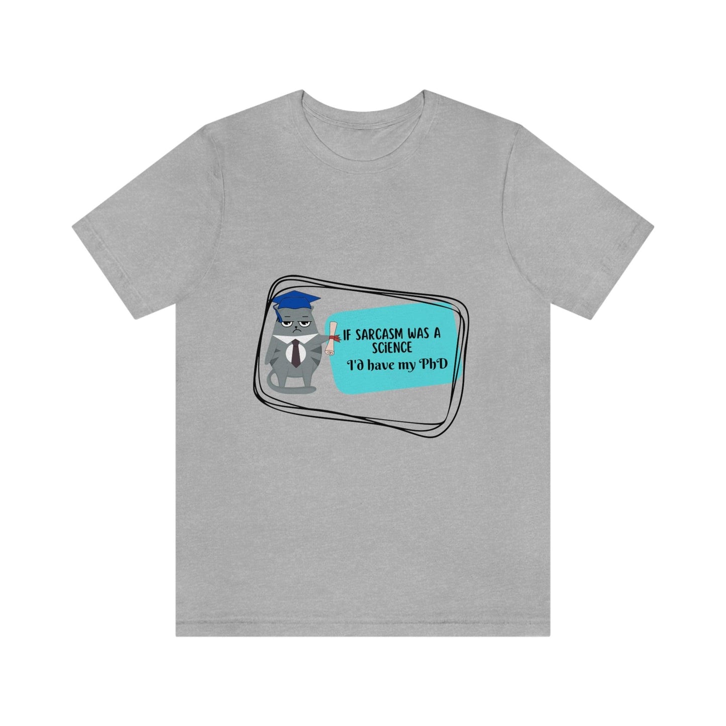 Get Your Laugh On with the Science of Sarcasm Funny Graphic Tee - The Ultimate Witty Tee