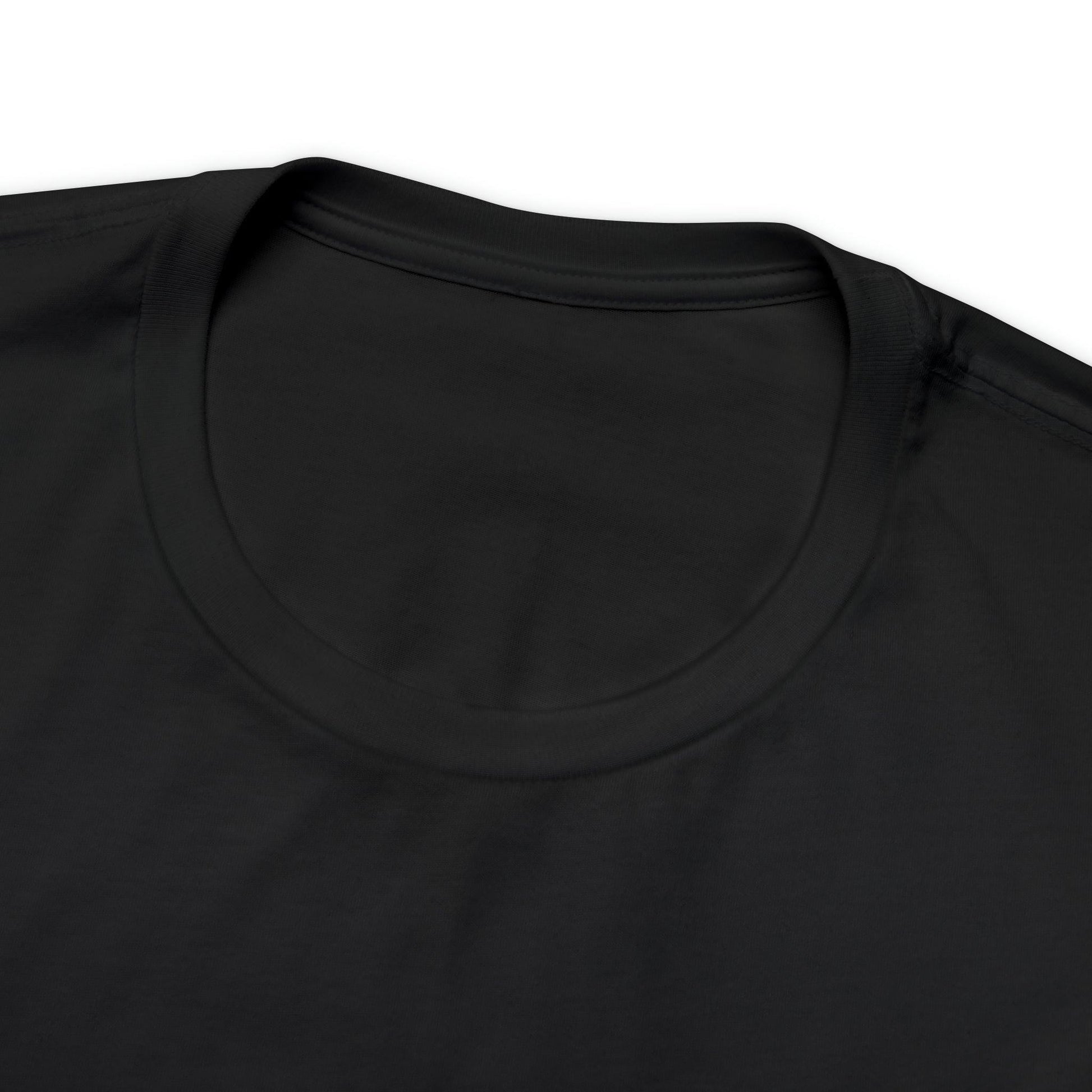 black t-shirt
