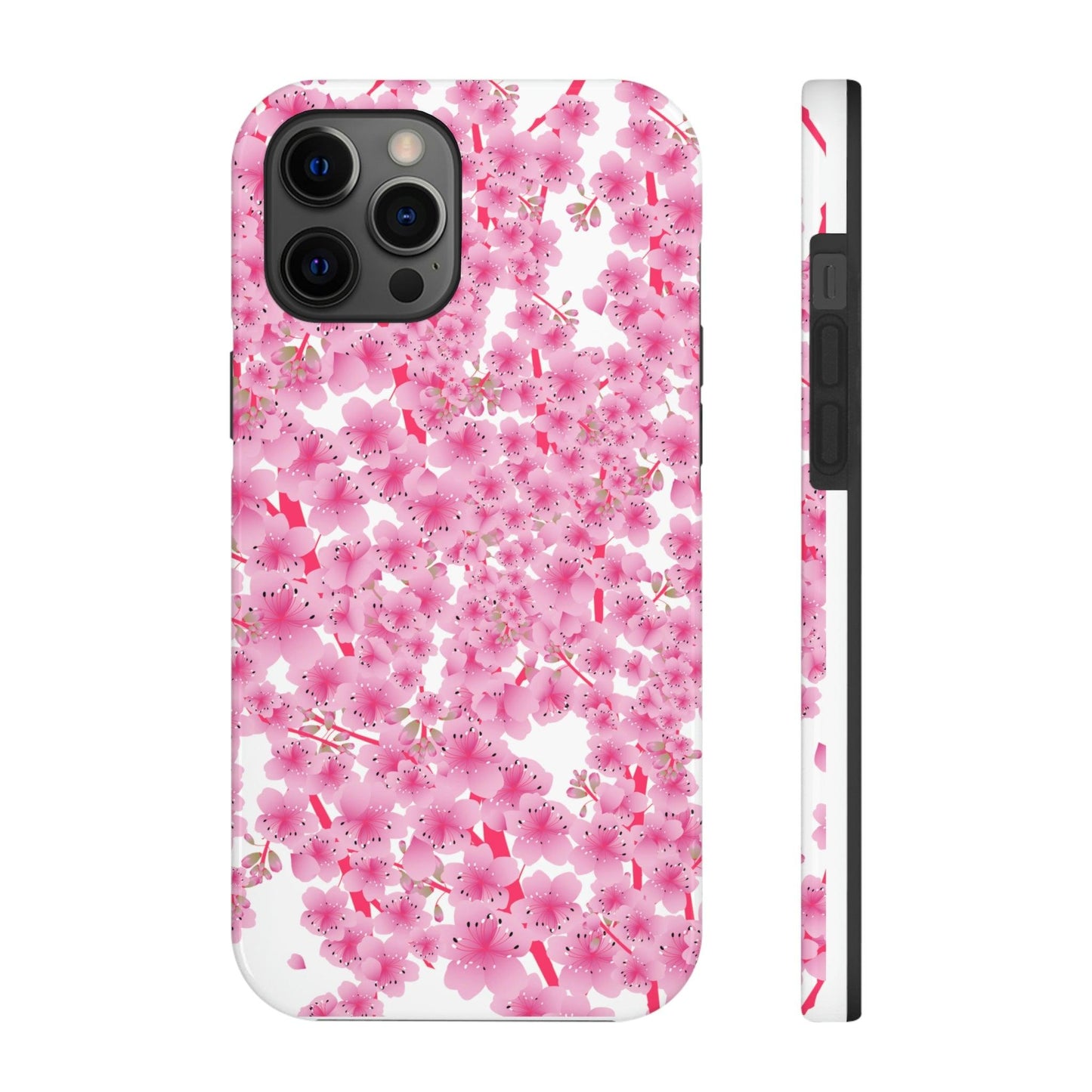 "Pink Cherry Blossoms" Tough Phone Cases, Case-Mate - 1012Expressions