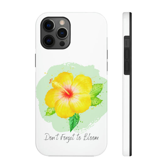 "Yellow Hibiscus" Tough Phone Cases, Case-Mate - 1012Expressions