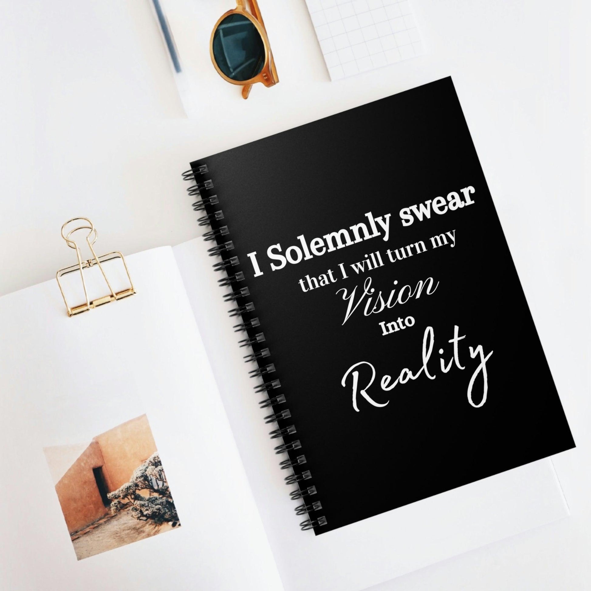 I Solemnly Swear Spiral Notebook - Ruled Line