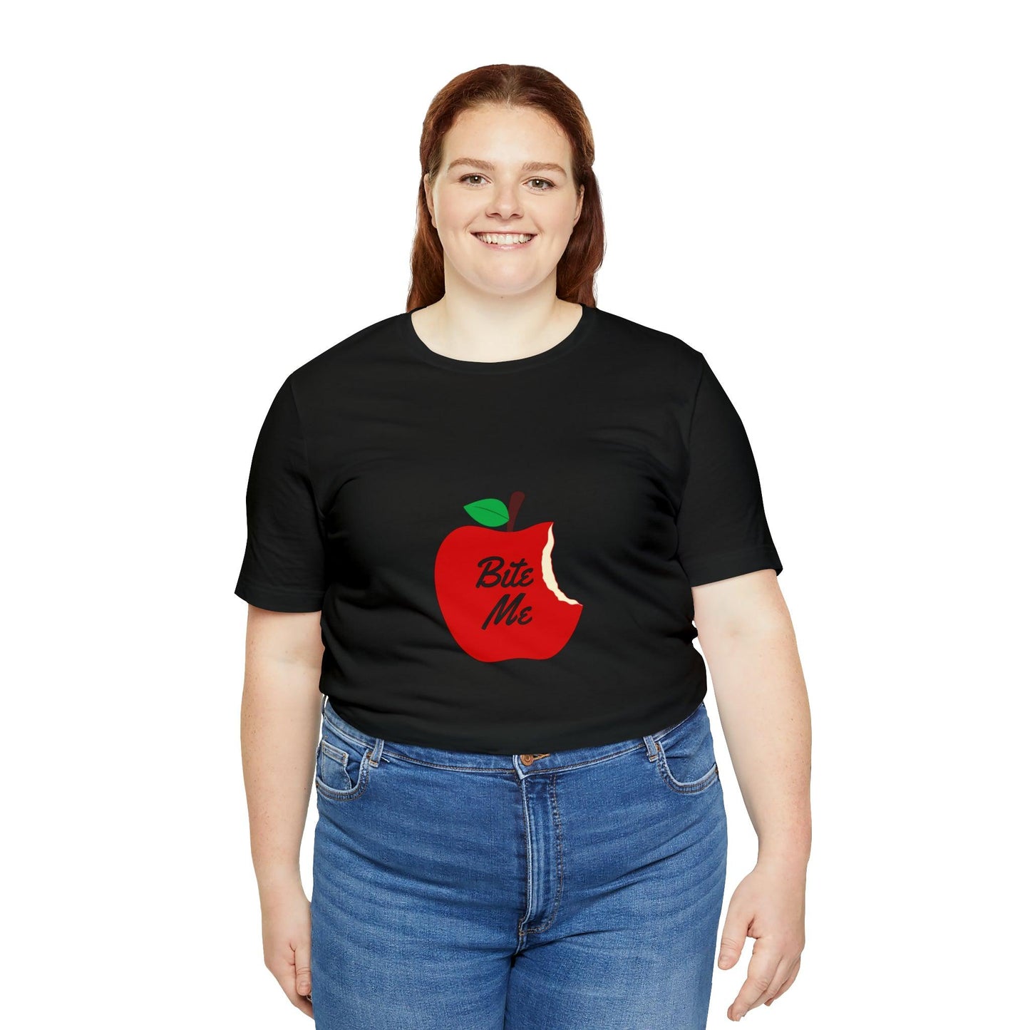 black t-shirt