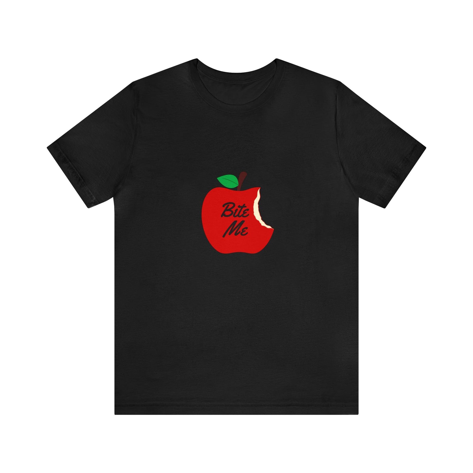 black t-shirt