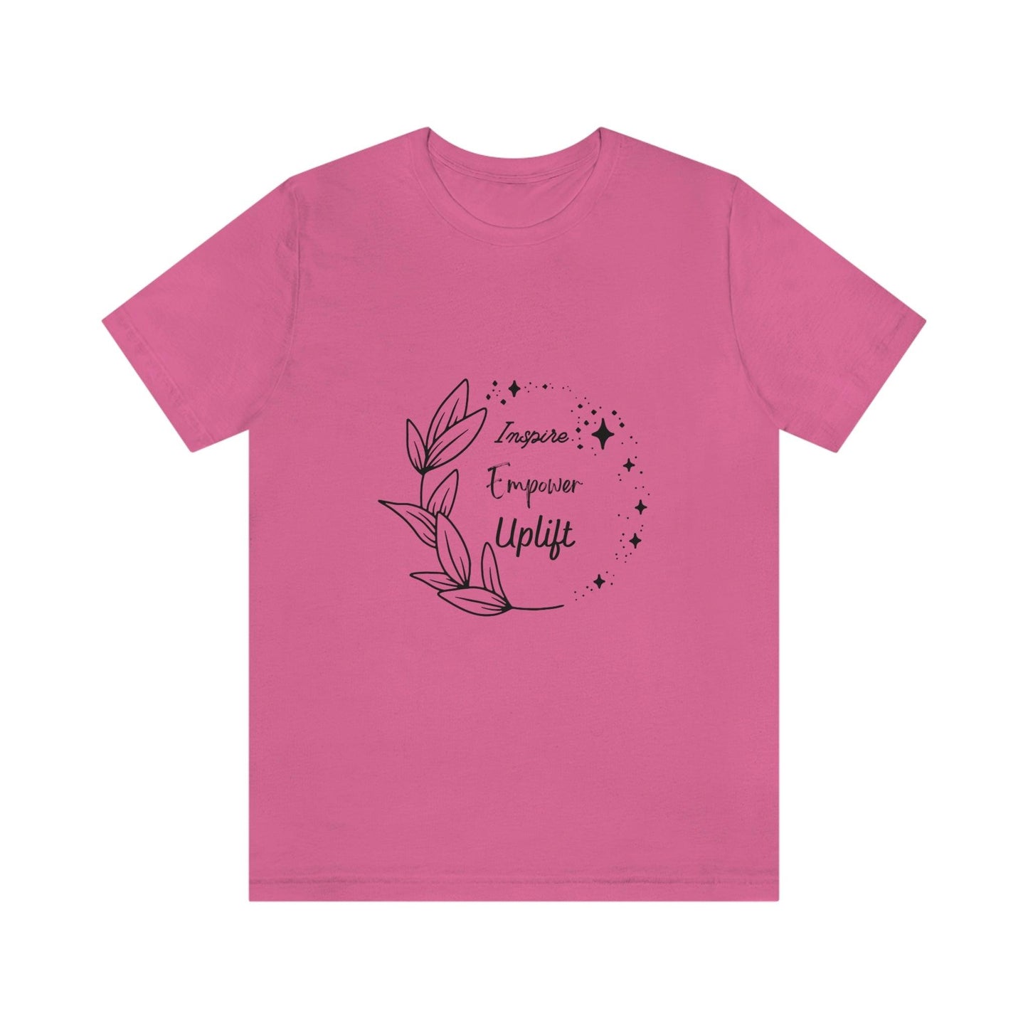 Empowering Leaves: Inspirational Women's Tee for Uplifting Women Everywhere