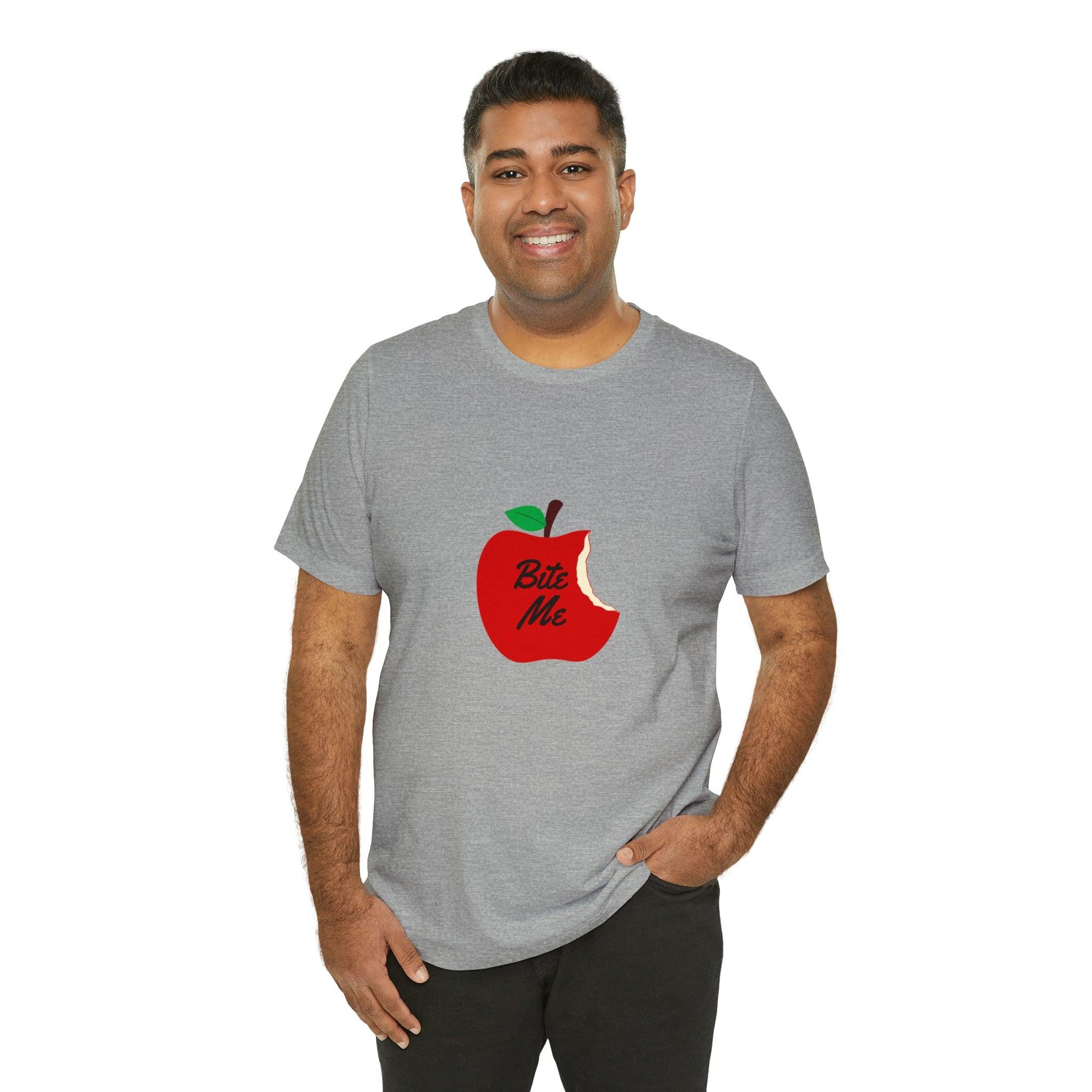 grey t-shirt