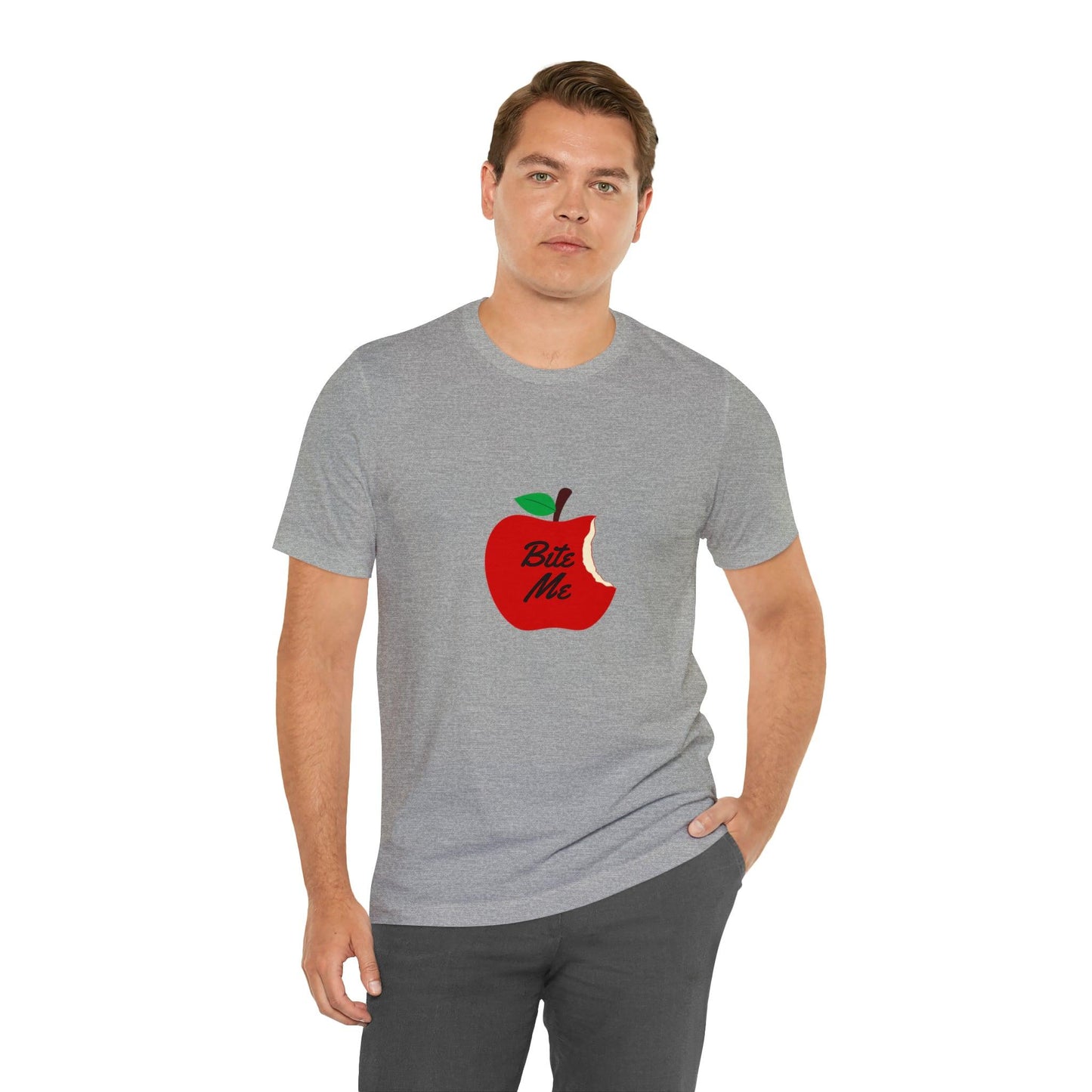 grey t-shirt