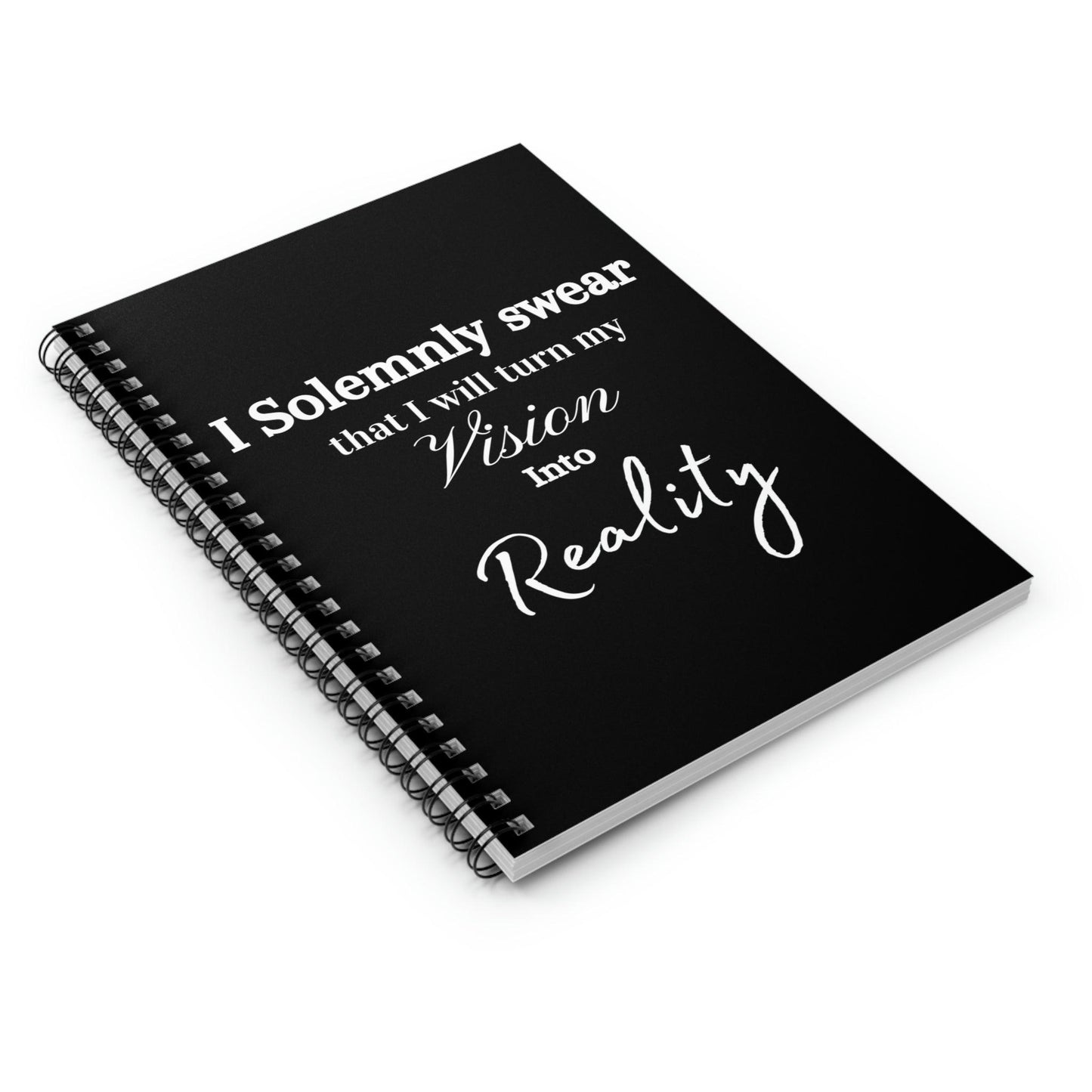 I Solemnly Swear Spiral Notebook - Ruled Line