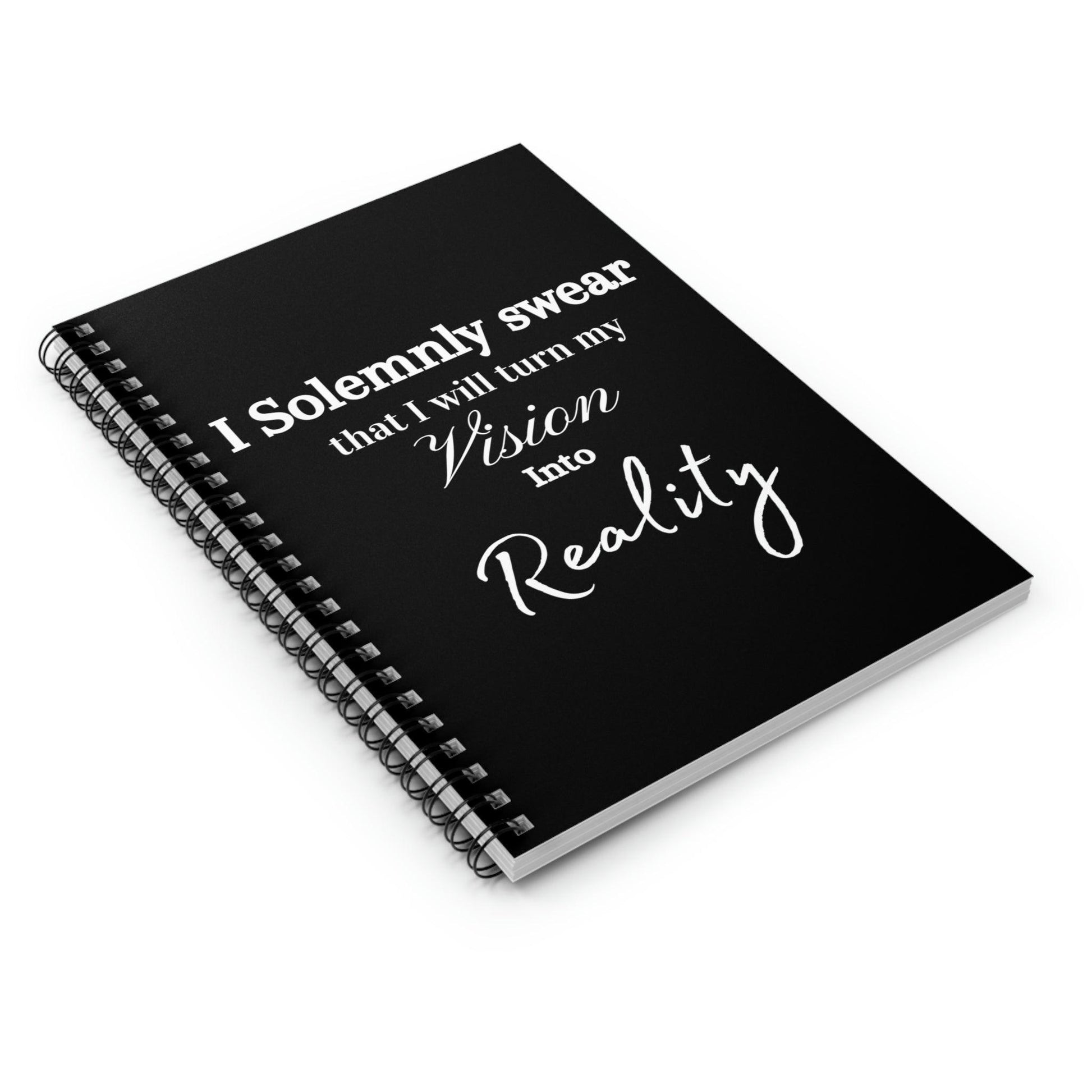 I Solemnly Swear Spiral Notebook - Ruled Line