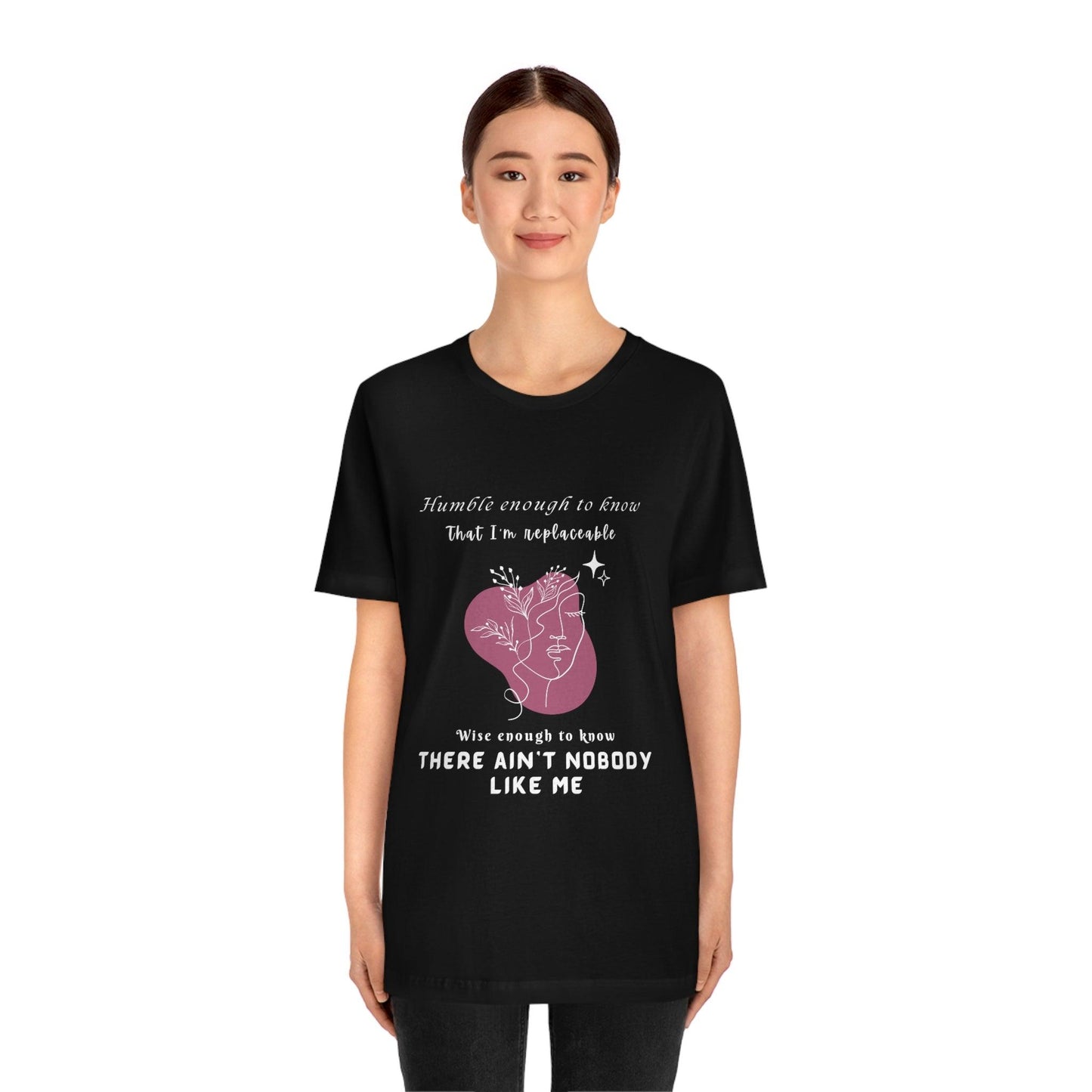 Classic Black Short Sleeve Tee - Humble Enough to Know T-Shirt
